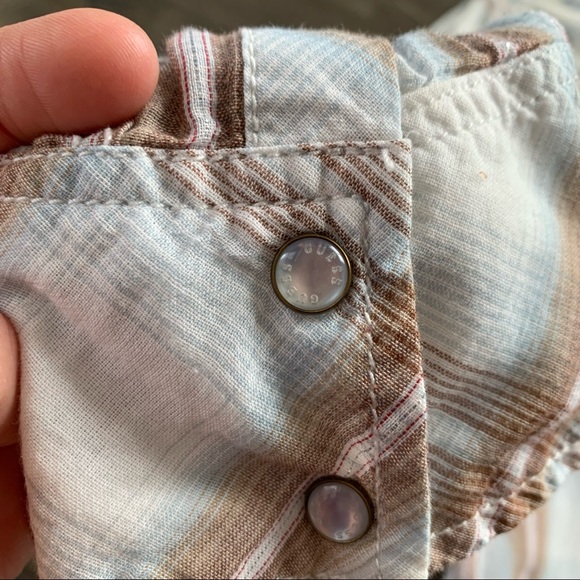 😍 GUESS Los Angeles Button Down Long-sleeve Shirt - Picture 10 of 10